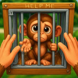 Icône de Petit Singe : Farceur du Zoo